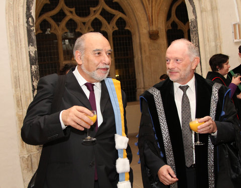 Uitreiking institutioneel eredoctoraat UGent in samenwerking met de Stad Gent aan Tahar Ben Jelloun-3663