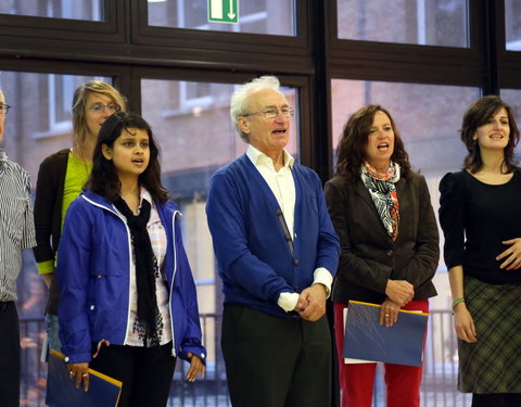 Startmoment van een nieuw, UGent personeelskoor met vrijblijvende workshop-36978