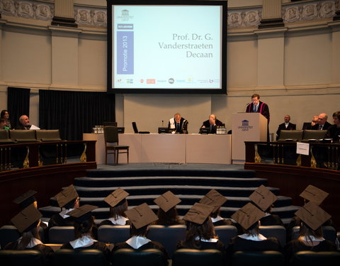 Proclamatie 2012/2013 faculteit Geneeskunde en Gezondheidswetenschappen-37189