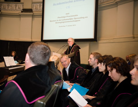 Proclamatie 2012/2013 faculteit Geneeskunde en Gezondheidswetenschappen-37237