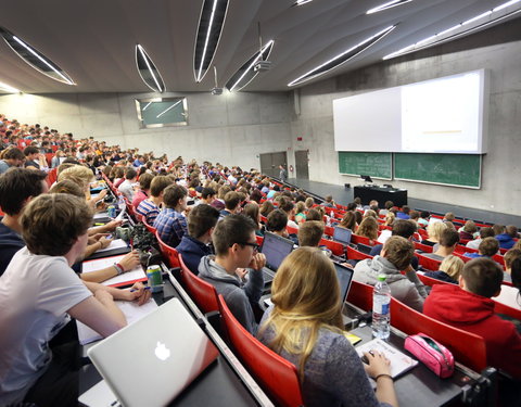 Sfeer faculteit Economie en Bedrijfskunde