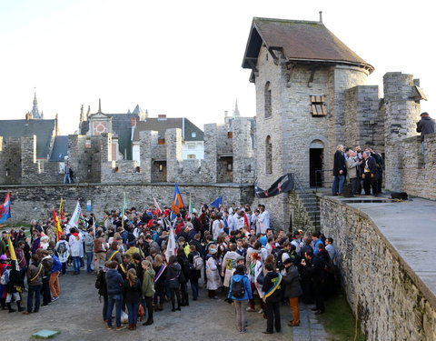 Gravensteenfeesten: ludieke bezetting van het Gravensteen, jaarlijkse herdenking van het eerste studentenbeleg in november 1949 