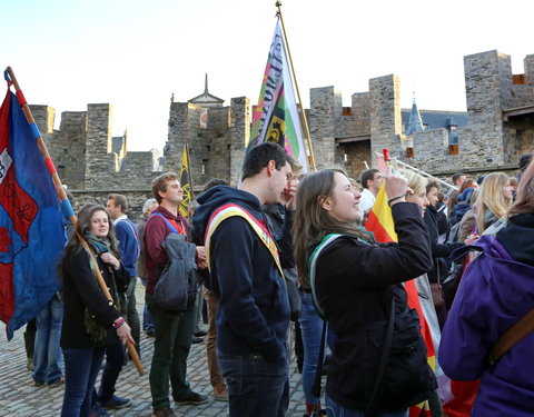 Gravensteenfeesten: ludieke bezetting van het Gravensteen, jaarlijkse herdenking van het eerste studentenbeleg in november 1949 