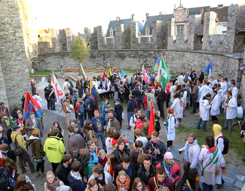 Gravensteenfeesten: ludieke bezetting van het Gravensteen, jaarlijkse herdenking van het eerste studentenbeleg in november 1949 