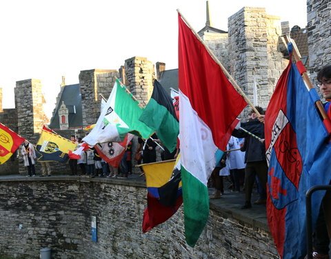 Gravensteenfeesten: ludieke bezetting van het Gravensteen, jaarlijkse herdenking van het eerste studentenbeleg in november 1949 