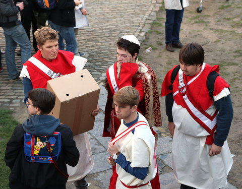 Gravensteenfeesten: ludieke bezetting van het Gravensteen, jaarlijkse herdenking van het eerste studentenbeleg in november 1949 