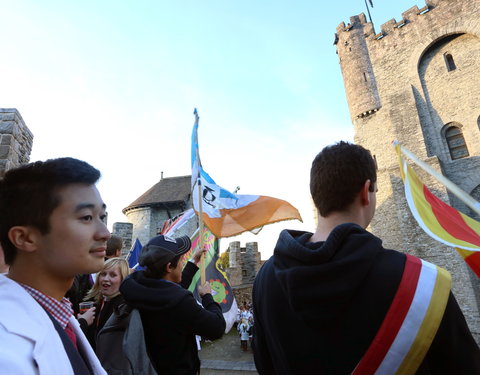 Gravensteenfeesten: ludieke bezetting van het Gravensteen, jaarlijkse herdenking van het eerste studentenbeleg in november 1949 