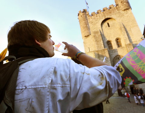 Gravensteenfeesten: ludieke bezetting van het Gravensteen, jaarlijkse herdenking van het eerste studentenbeleg in november 1949 