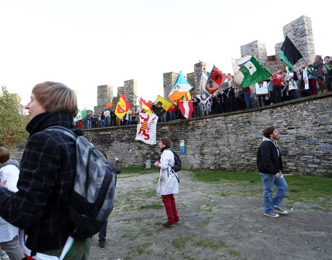 Gravensteenfeesten: ludieke bezetting van het Gravensteen, jaarlijkse herdenking van het eerste studentenbeleg in november 1949 