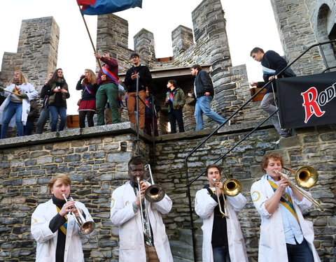 Gravensteenfeesten: ludieke bezetting van het Gravensteen, jaarlijkse herdenking van het eerste studentenbeleg in november 1949 