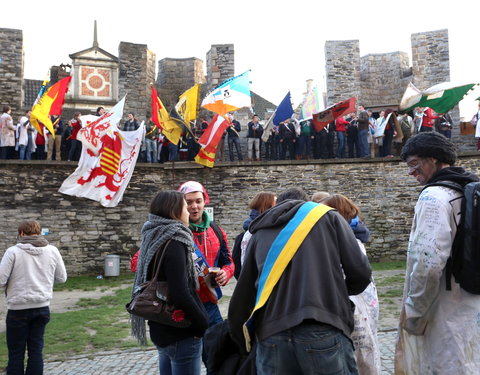 Gravensteenfeesten: ludieke bezetting van het Gravensteen, jaarlijkse herdenking van het eerste studentenbeleg in november 1949 