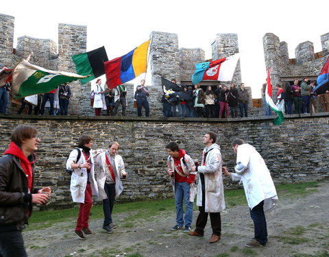 Gravensteenfeesten: ludieke bezetting van het Gravensteen, jaarlijkse herdenking van het eerste studentenbeleg in november 1949 