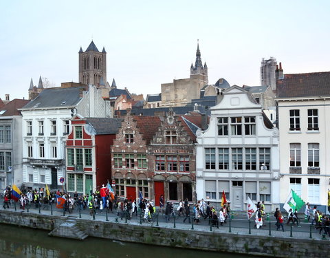 Gravensteenfeesten: ludieke bezetting van het Gravensteen, jaarlijkse herdenking van het eerste studentenbeleg in november 1949 