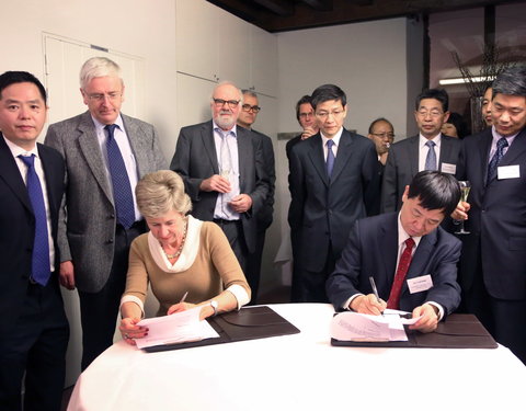 Ondertekening Memory of Understanding met Chinese Academy of Agricultural Sciences Beijing-37655