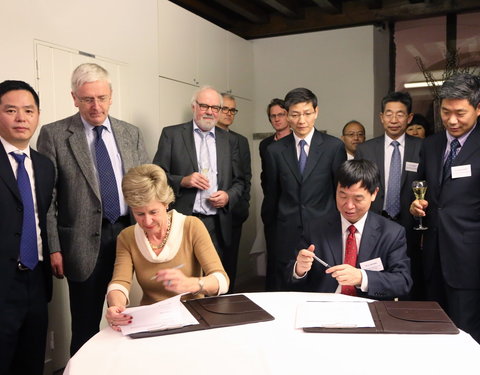 Ondertekening Memory of Understanding met CAAS Beijing