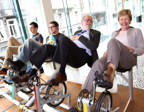 UGent fietst voor 'Music for Life'