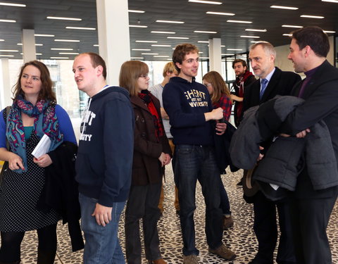 Startschot fietsmarathon van UGent for Life, ten voordele van vzw Baby-Nest-37799