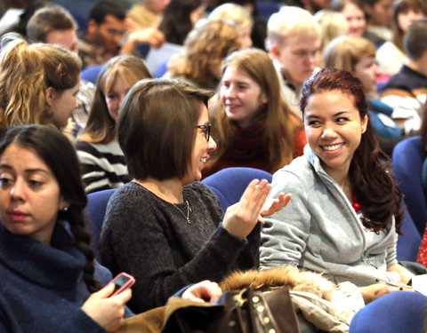 Welcome day 2014 voor nieuwe internationale studenten