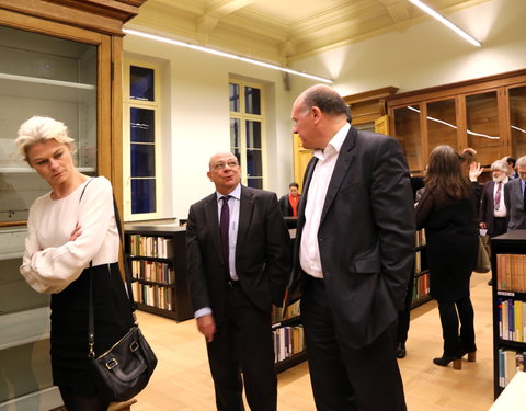 Opening vleugel Loveling, faculteitsbibliotheek Letteren en Wijsbegeerte-40502