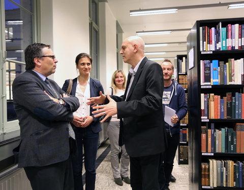 Opening vleugel Loveling, faculteitsbibliotheek Letteren en Wijsbegeerte-40507