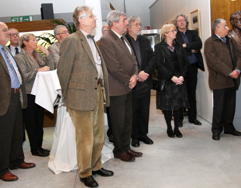 Opening tentoonstelling 'U bevindt zich hier: Landmeetkunde, Cartografie en Geomatica aan de Universiteit Gent' n.a.v. 20-jarig 