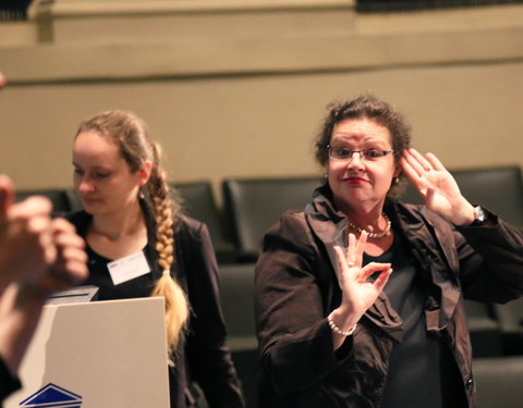 Conferentie over Gebarentaal, Gelijke kansen en Duurzame ontwikkeling -42492