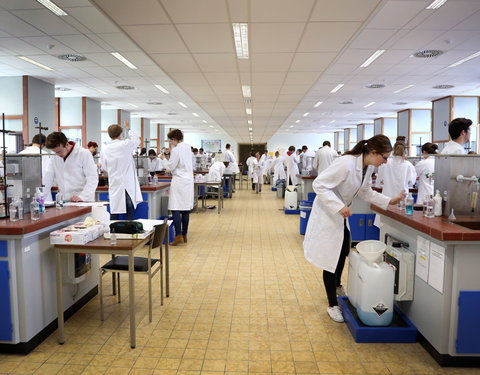 Sfeerbeelden op campus Sterre-42597