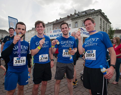 UGent deelname aan Stadsloop Gent 2014