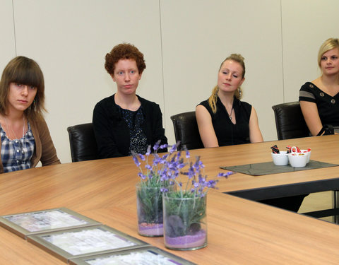 Uitreiking certificaten topstudenten bachelor Diergeneeskunde-4326