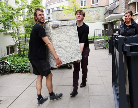 Containerparkdag in de faculteit Politieke en Sociale Wetenschappen-43300