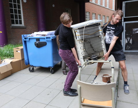 Containerparkdag in de faculteit Politieke en Sociale Wetenschappen-43301