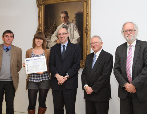 Uitreiking certificaten topstudenten bachelor Diergeneeskunde-4339