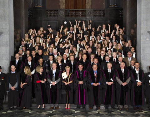 Proclamatie 2013/2014 faculteit Diergeneeskunde -44023