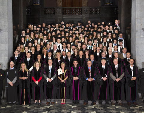 Proclamatie 2013/2014 faculteit Diergeneeskunde -44027