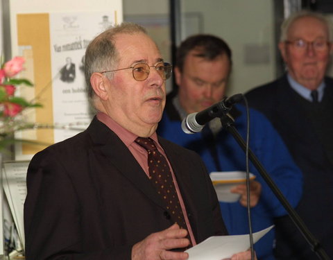 Opening tentoonstelling 'Van Romantiek naar Wetenschap: een hobbelig parcours, een eeuw mediëvisten aan de Gentse universiteit (