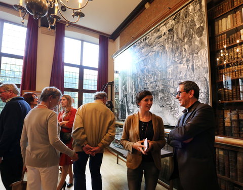 Opening tentoonstelling 'Het Wonderkabinet, kennis en kunst beginnen bij verwondering'-44342