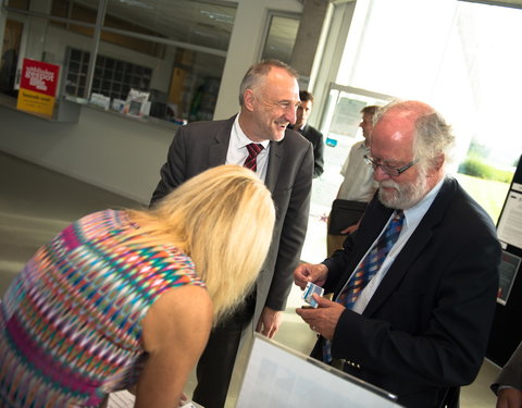 Opening E-Cube op wetenschapspark Greenbridge in Oostende-44694