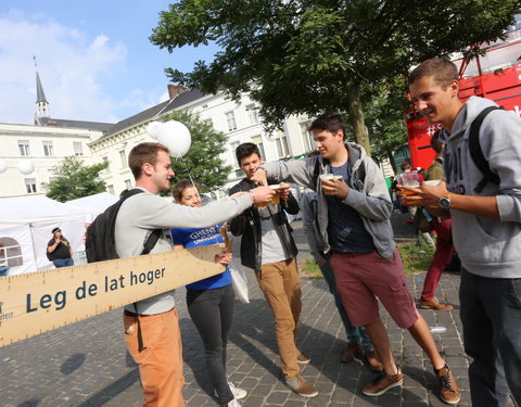 Student Kick-off 2014, actie 'Leg de lat hoger'-45066