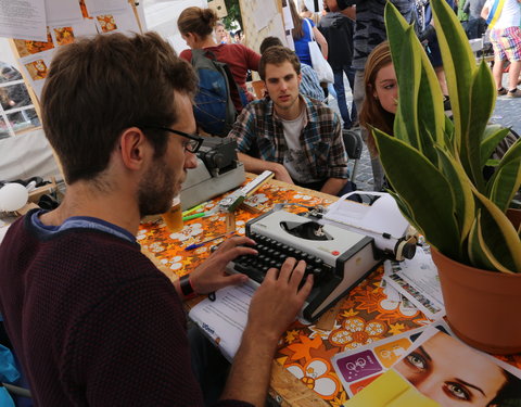 Student Kick-off 2014, actie 'Leg de lat hoger'-45084