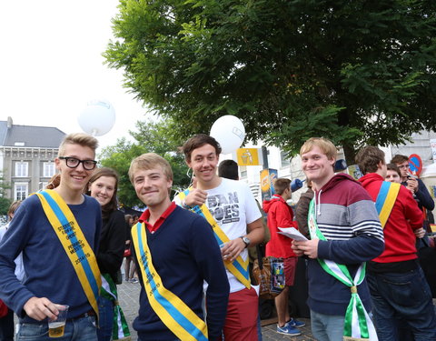 Student Kick-off 2014, actie 'Leg de lat hoger'-45085