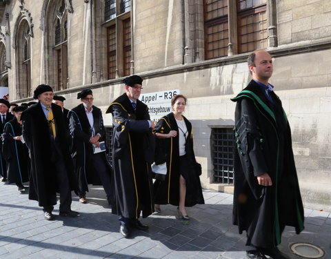 Plechtige opening academiejaar Universiteit Gent Campus Kortrijk-45301