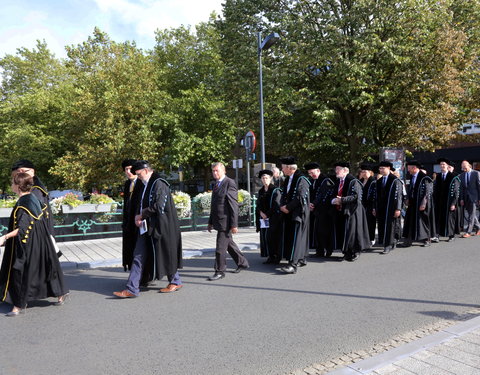 Plechtige opening academiejaar Universiteit Gent Campus Kortrijk-45308