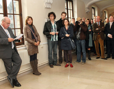 Voorstelling en inwandeling van UGentPassage (themawandeling langs elf plaatsen die de relatie tussen stad, universiteit en same