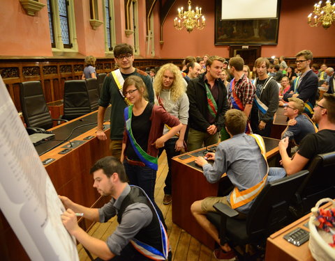 Ondertekening doopdecreet door Gentse studentenverenigingen-45418