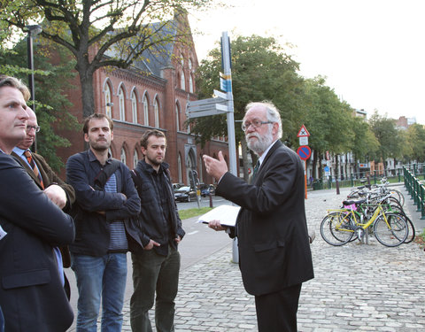 Voorstelling en inwandeling van UGentPassage