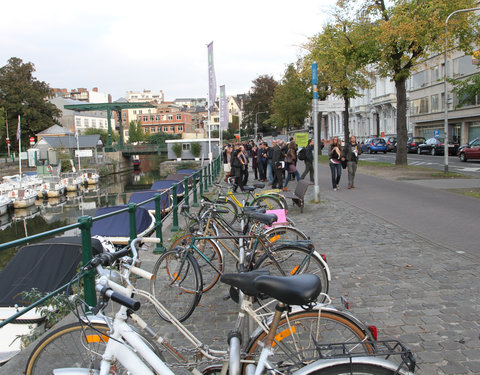 Voorstelling en inwandeling van UGentPassage (themawandeling langs elf plaatsen die de relatie tussen stad, universiteit en same