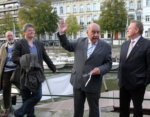 Voorstelling en inwandeling van UGentPassage (themawandeling langs elf plaatsen die de relatie tussen stad, universiteit en same