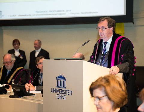 Proclamatie 2013/2014 faculteit Geneeskunde en Gezondheidswetenschappen-46269