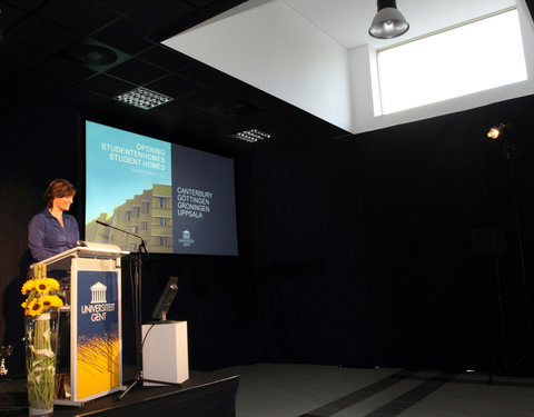 Opening nieuwe studentenhomes aan de Kantienberg-4682