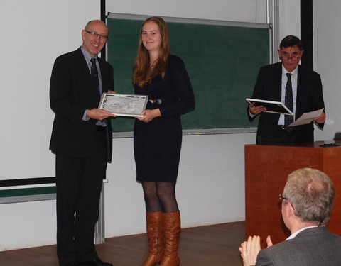 Uitreiking certificaten topstudenten Diergeneeskunde -46984